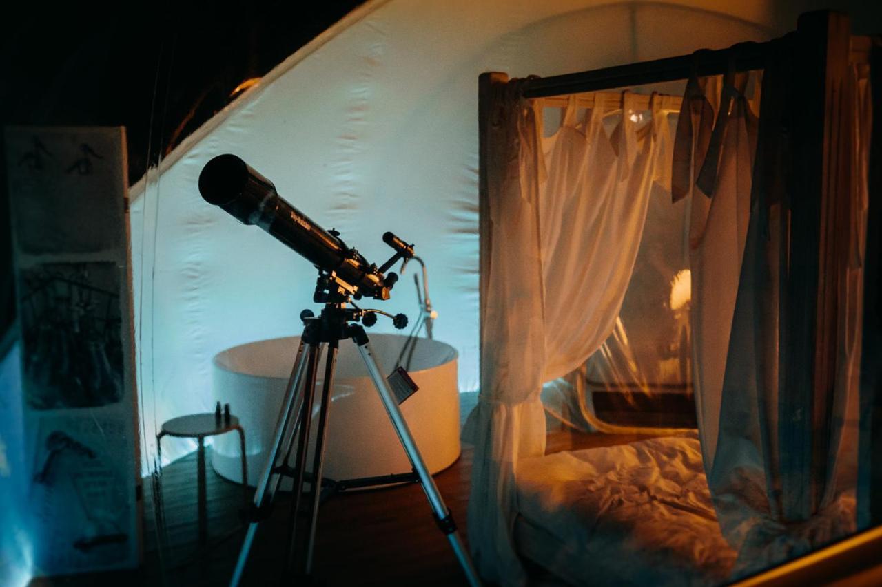 Hotel Burbujas Astronomicas Albarari Sanxenxo Zewnętrze zdjęcie