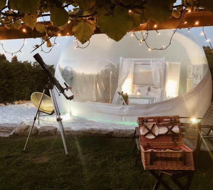 Hotel Burbujas Astronomicas Albarari Sanxenxo Zewnętrze zdjęcie