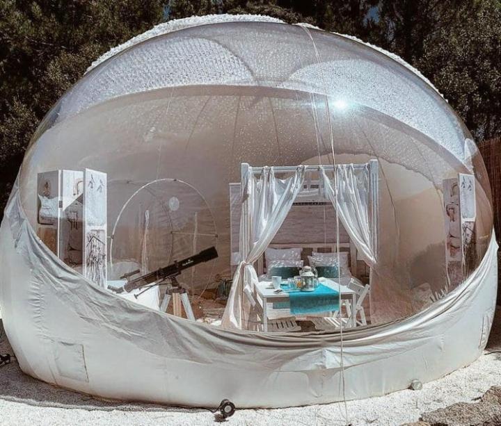 Hotel Burbujas Astronomicas Albarari Sanxenxo Zewnętrze zdjęcie