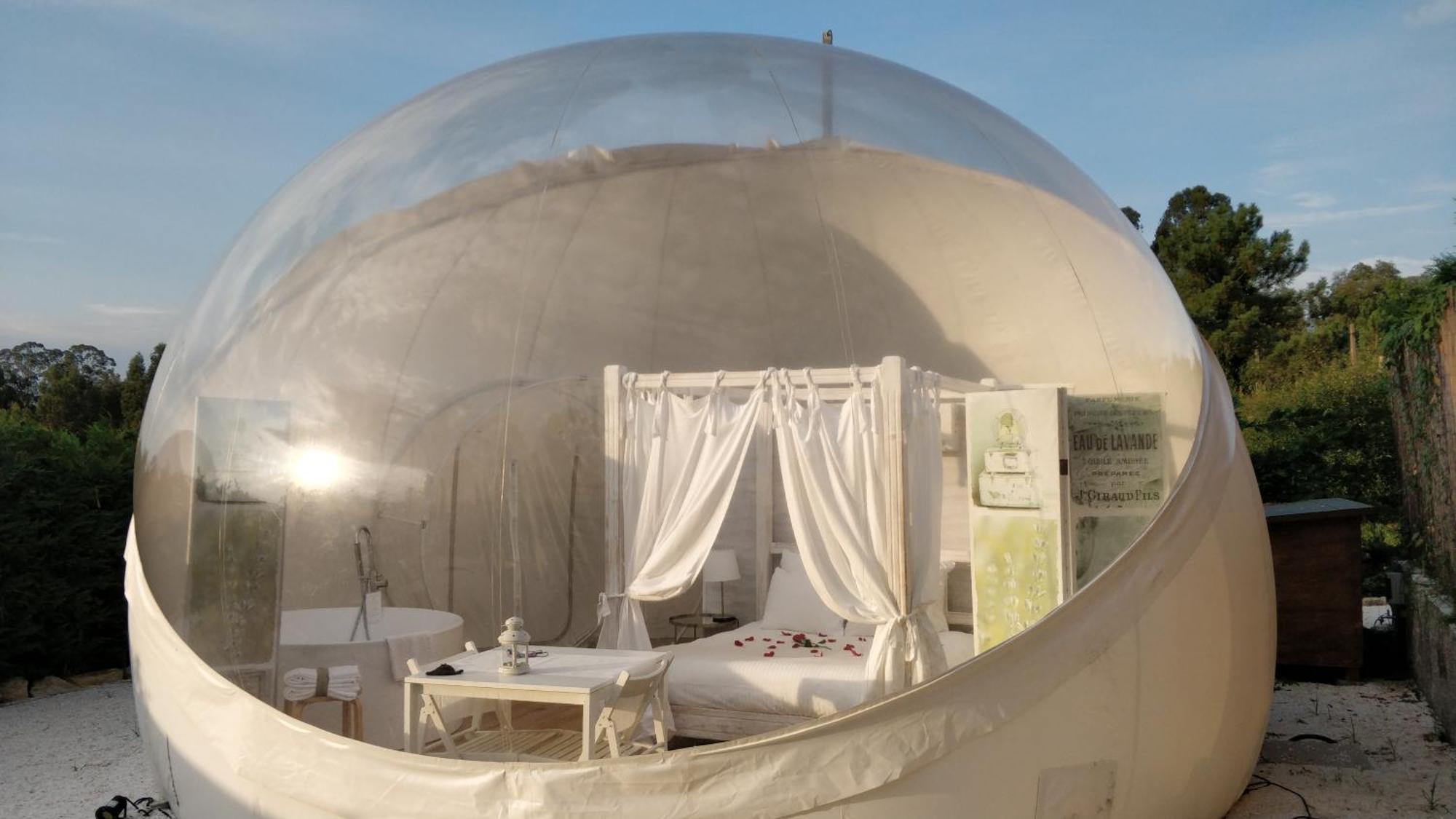 Hotel Burbujas Astronomicas Albarari Sanxenxo Zewnętrze zdjęcie