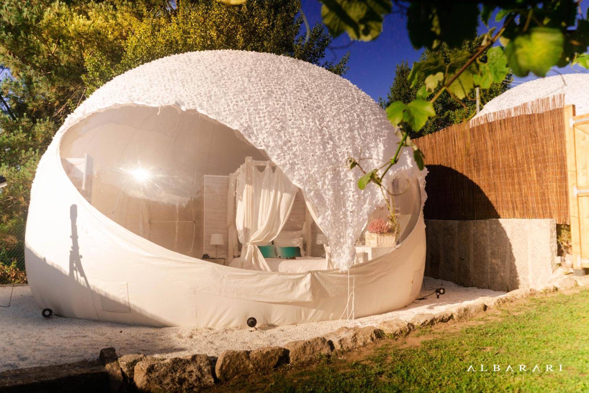 Hotel Burbujas Astronomicas Albarari Sanxenxo Zewnętrze zdjęcie